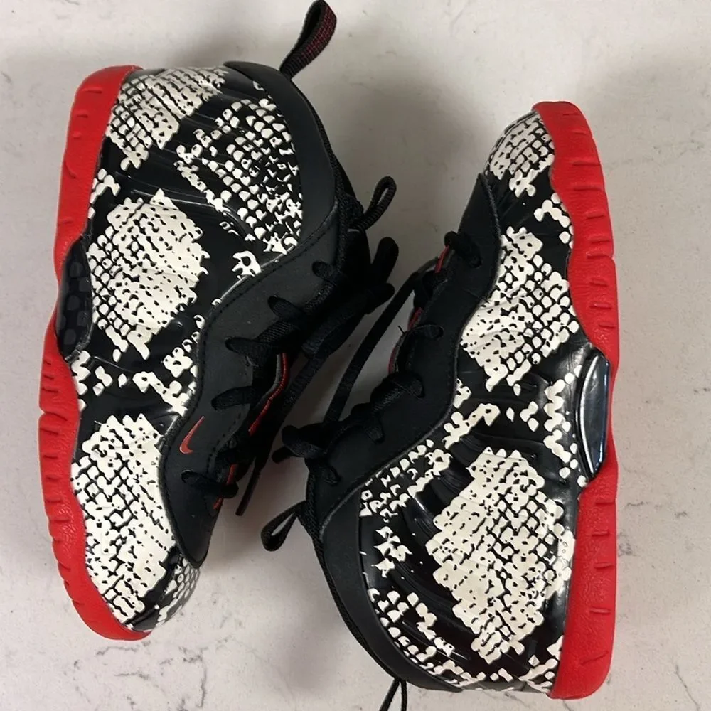 Nike Little Posite One 'Albino Snakeskin' 723947-104 (TD) 9C